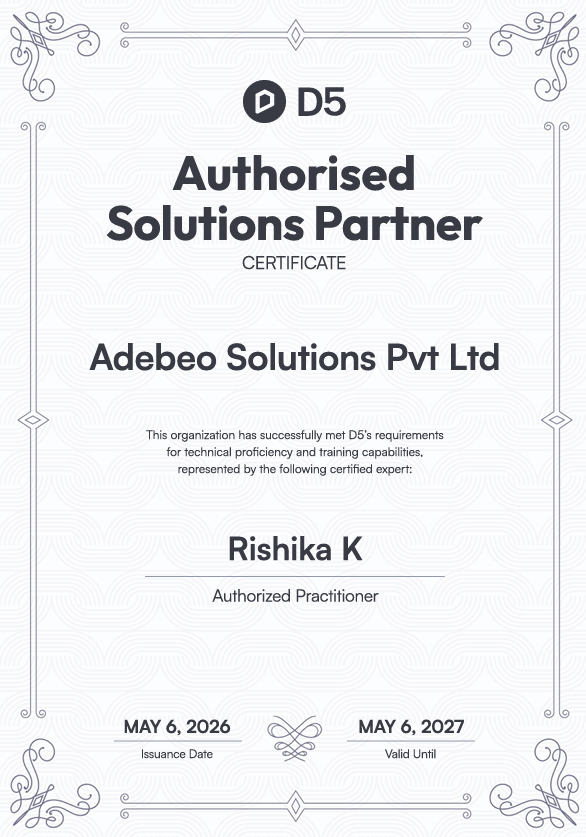 Authorised Solution Partner