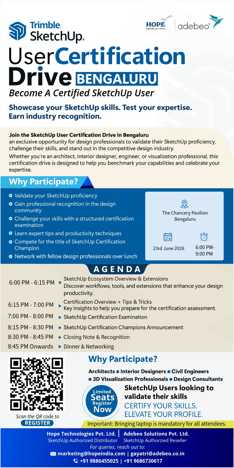 SketchUp UserCertification Drive